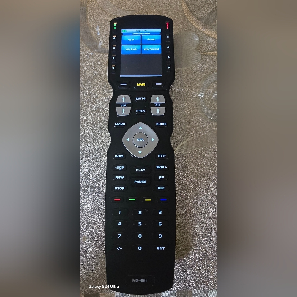 Black Universal Remote Control